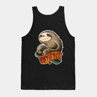 Patience Sloth Tank Top